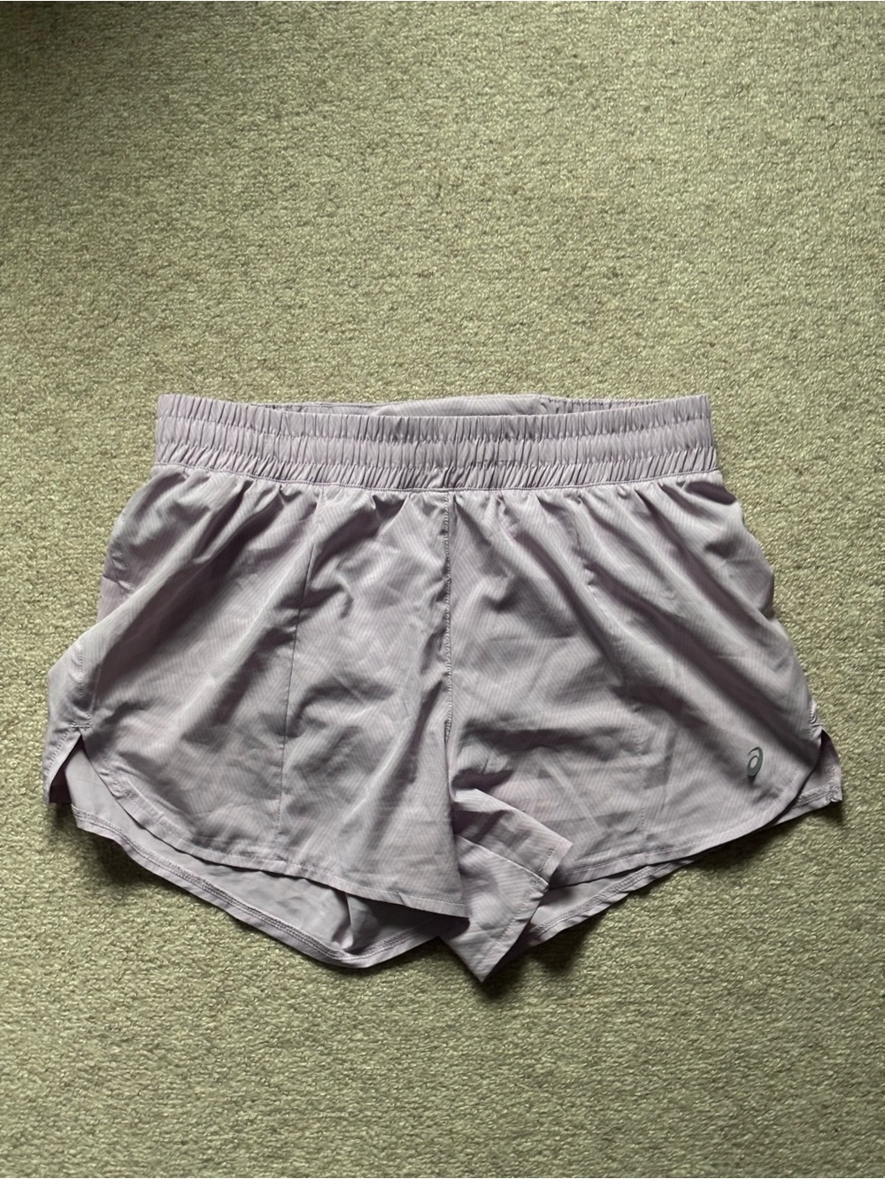 ASICS Lavender-Pink Women's Athletic Running Shorts